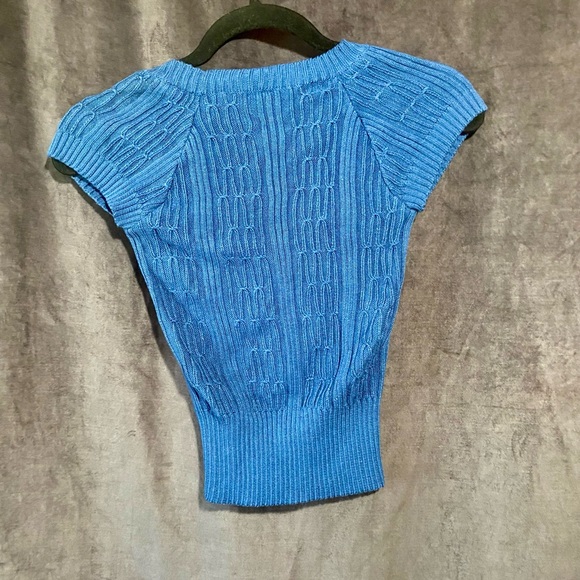 VINTAGE CROPPED SWEATER SMALL - Picture 2 of 2